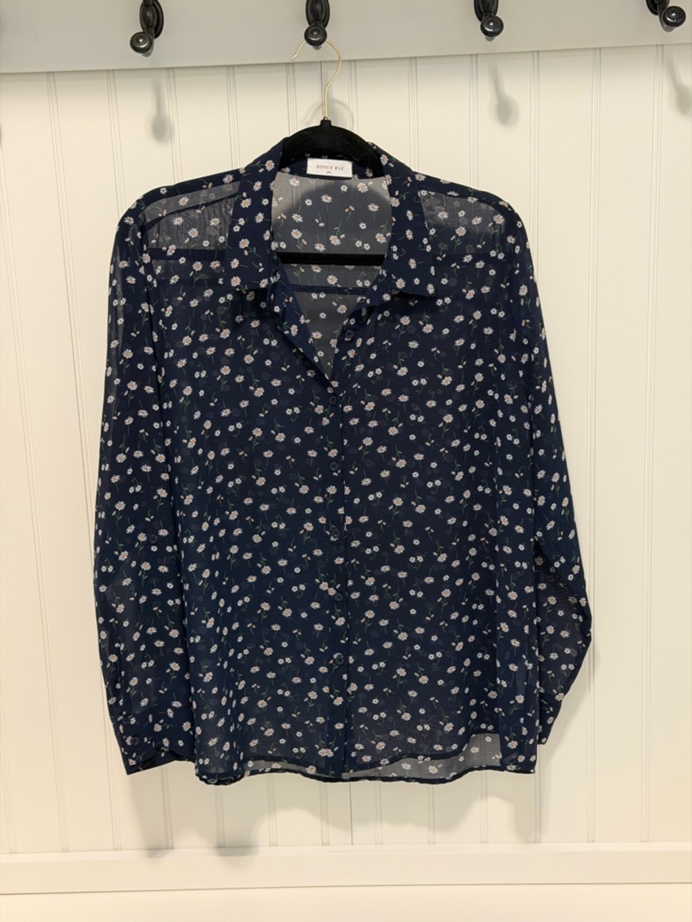 Sophie Rue Floral Button-Up Blouse